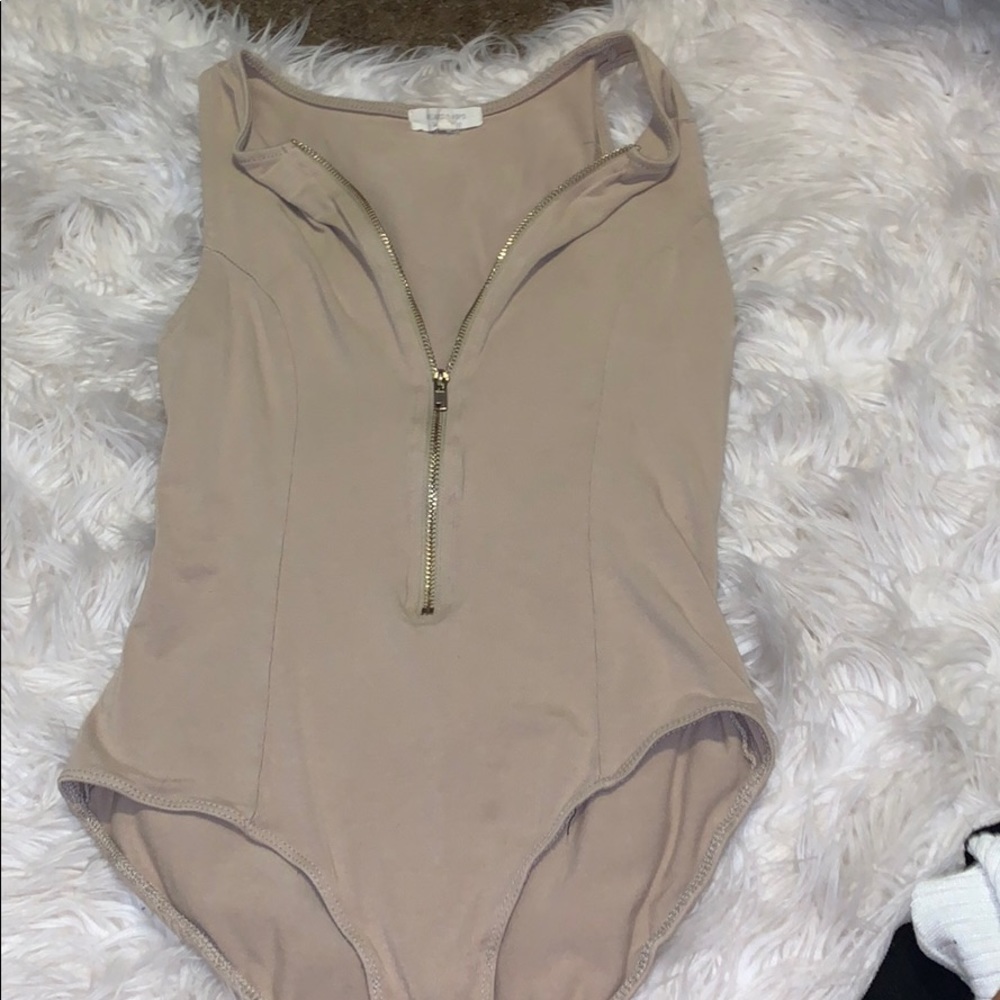 Zip up bodysuit